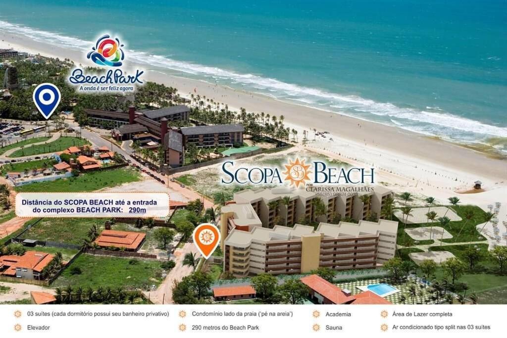 Scopa Beach #C2100 - Porto Das Dunas Por Carpediem Aquiraz Exterior foto